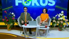 Simak informasi dalam Fokus Pagi edisi (11/02) dengan topik-topik pilihan di antaranya, Sumur Minyak Ilegal Terbakar, Satu Tewas, Banjir Terjang Permukiman di Nusa Tenggara Barat, Bus Tertabrak Kereta, Masa Tenang Pemilu, APK Ditertibkan, Gudang Terb...