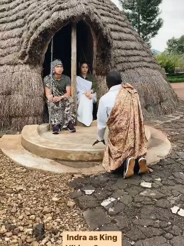 Potret Nikita Willy Belajar Budaya Nyungwe (sumber: instagram/nikitawillyofficial94)