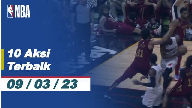 Berita Video,10 Aksi Terbaik di NBA pada Kamis (9/3/2023)
