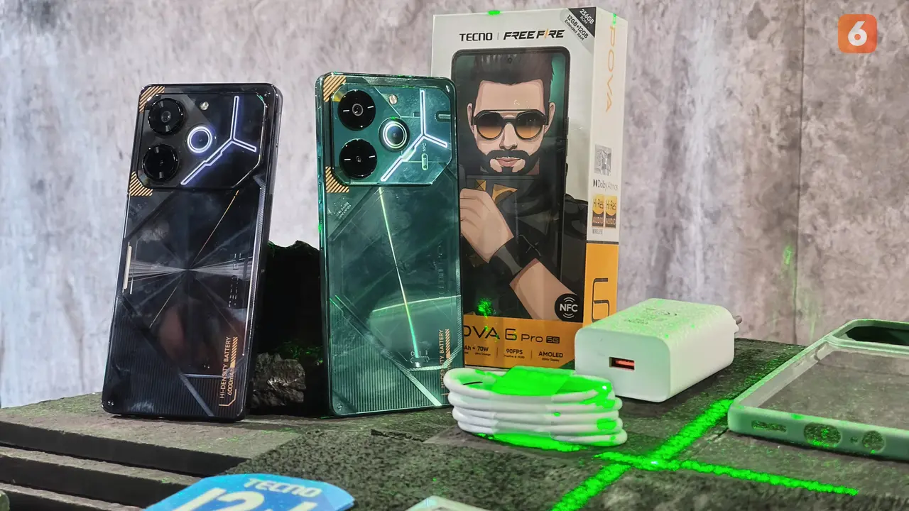 Tecno Pova 6 Pro 5G Rilis di Indonesia