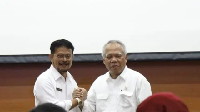 Kementan Bersinergi dengan Kemen PUPR Bangun Saluran Irigasi pada 2020-2024