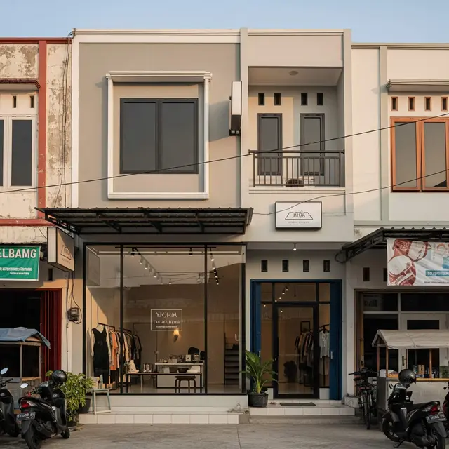 Desain Ruko Murah Efisien untuk Usaha Rumahan dan Pemula