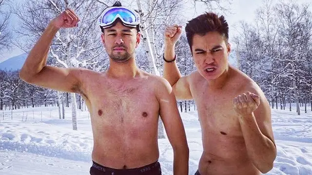 Raffi Ahmad dan Baim Wong