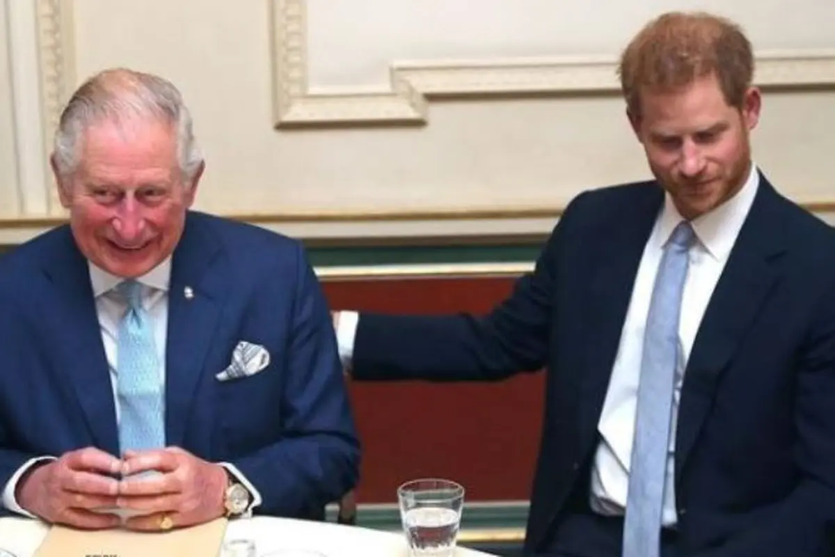 Pangeran Charles dan Pangeran Harry