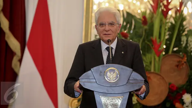 20151109-Presiden Italia, Sergio Mattarella -Jakarta-Faizal Fanani