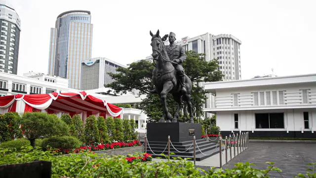 FOTO: Melihat Patung Presiden Pertama RI Soekarno