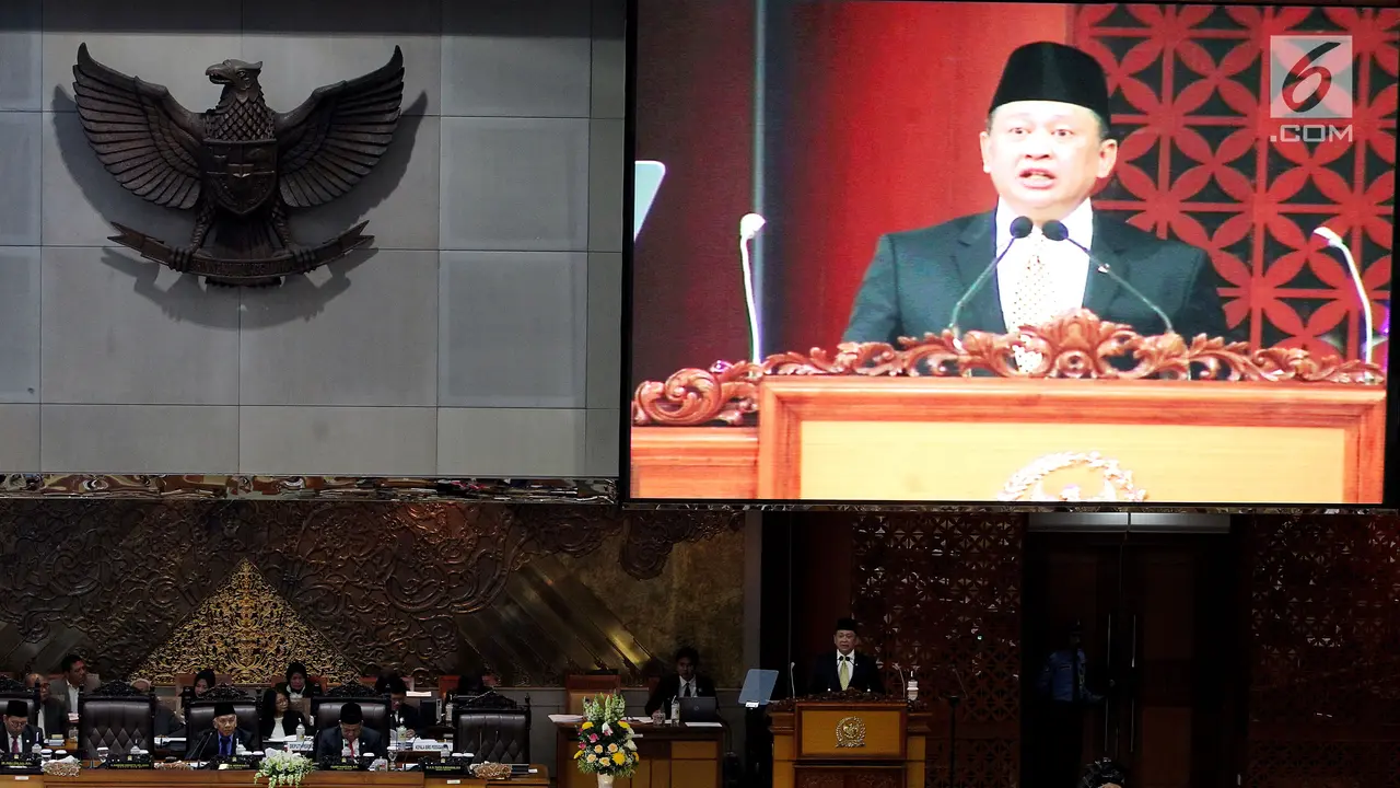 DPR Gelar Rapat Paripurna Pembukaan Masa Sidang IV 2017-2018