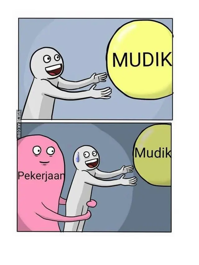 8 Meme Kocak Mudik Lebaran Ini Bikin Senyum Kecut Hot