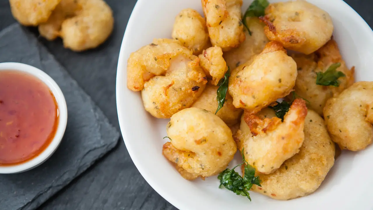 Ilustrasi Udang Goreng
