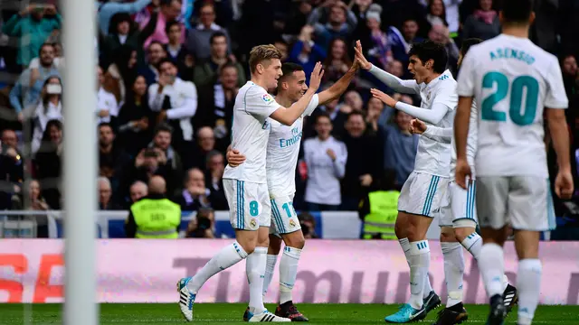 Real Madrid Pesta Gol ke Gawang Sevilla