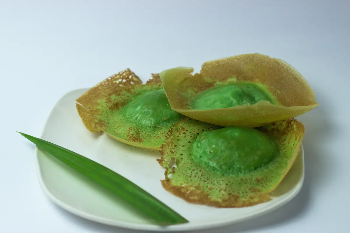 kue ape pandan