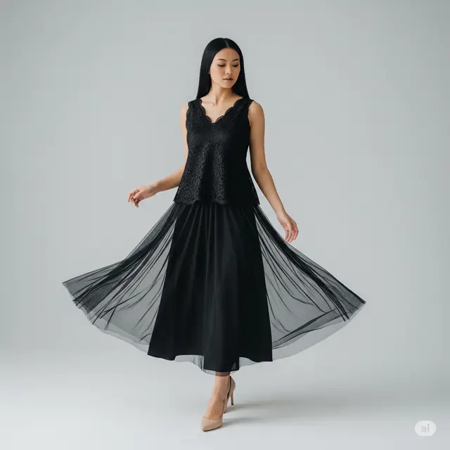 8 Model Baju Brokat Hitam Terbaru yang Wajib Dicoba di 2025