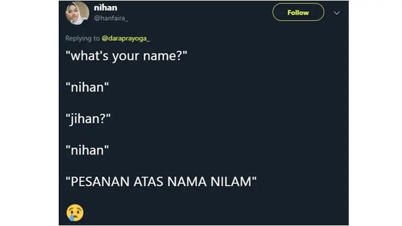 Curhatan Salah Mengeja Nama Ini Kocak Abis