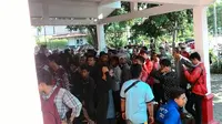 Antrean Pemesan Tiket Indonesia Vs Malaysia Mengular di Solo