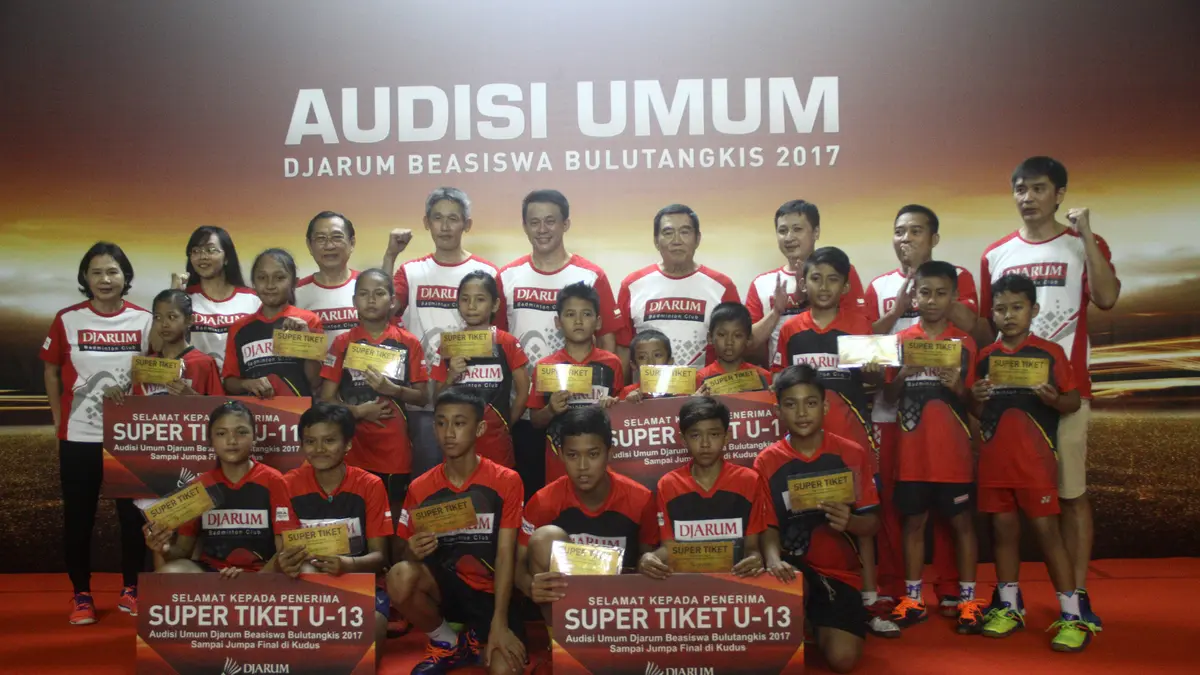Berita Audisi Umum Djarum Beasiswa Bulutangkis 2017 Terbaru Kabar