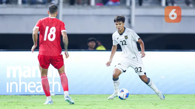 Foto: Melihat Debut Adrian Wibowo Bersama Timnas Indonesia, Tuai Pujian dan Sukses Curi Perhatian