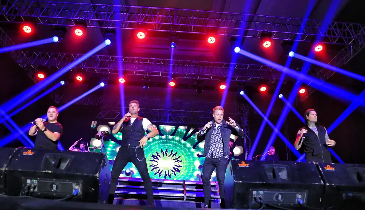 Konser Boyzone di Bandung