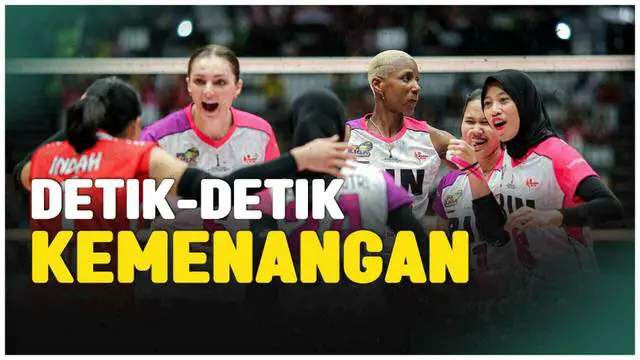 VIDEO: Momen Poin Terakhir Jakarta BIN Sebelum Akhirnya Raih Gelar Juara PLN Mobile Proliga 2024
