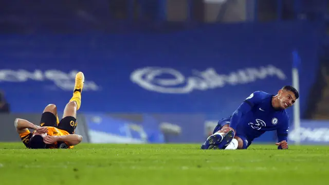 FOTO: Chelsea Bermain Tanpa Gol Hadapi Wolverhampton Wanderers
