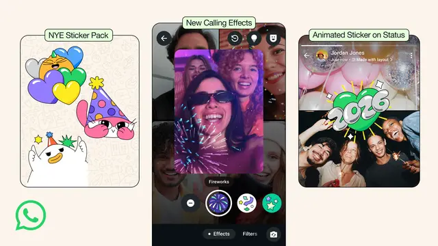 New Year on WhatsApp