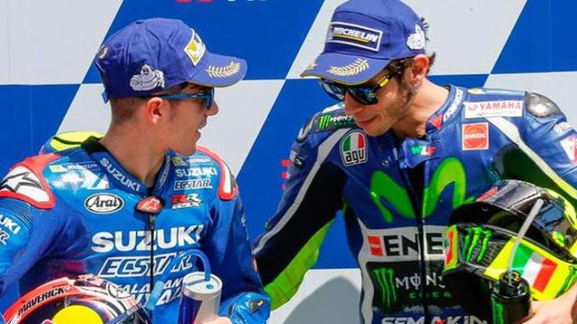 Valentino Rossi dan Maverick Vinales