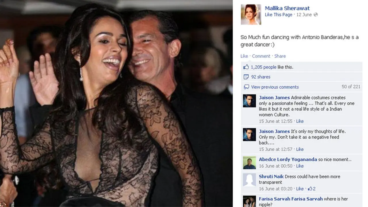 Mallika Sherawat Penyebab Antonio Banderas Bercerai?