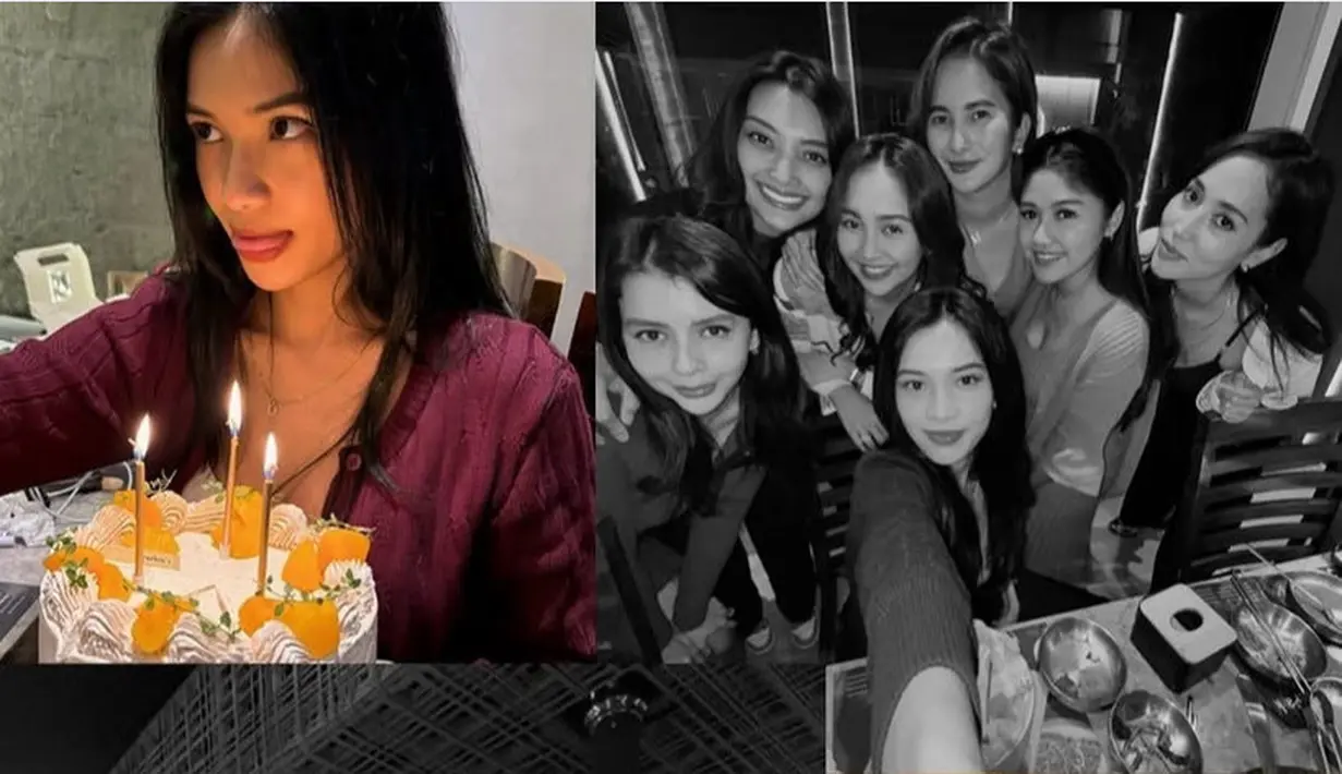 Perayaan tersebut tampak para alumni puteri Indonesia 2022 pun melakukan selfie ala gen z di tempat kejutan ulang tahun yang diberikan untuk Yasmin.  [@yasmindeliana.]