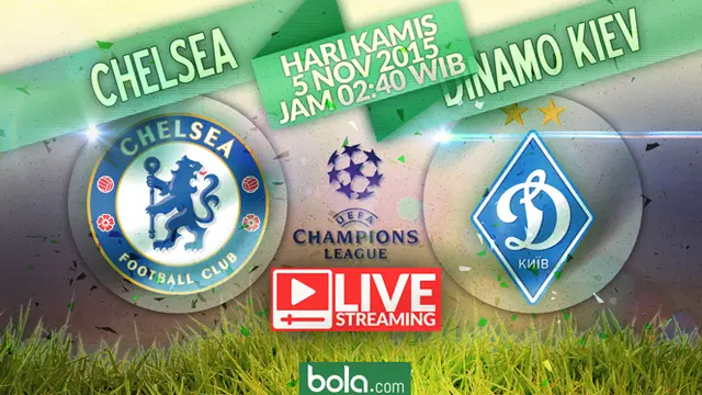 Chelsea vs Dynamo Kiev (Bola.com/Samsul Hadi)
