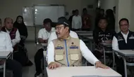 Menteri Sosial Saifullah Yusuf (Gus Ipul) saat menyurvei gedung milik BPSDM Pemerintah Provinsi Sulawesi Selatan