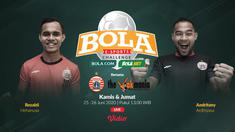 Berita video nantikan kehebatan kiper Persija Jakarta, Andritany Ardhiyasa, bersama The Jakmania di BOLA E-Sports Challenge pada 25 dan 26 Juni 2020.