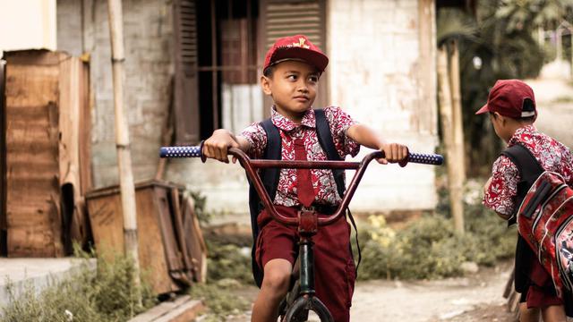 Ilustrasi pelajar, siswa, murid