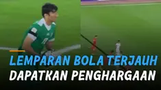 Seorang kiper berasal dari Iran, Alireza Beiranvard mendapatkan penghargaan dunia.