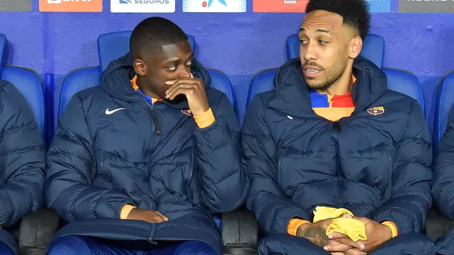 Ousmane Dembele, Pierre-Emerick Aubameyang, Barcelona