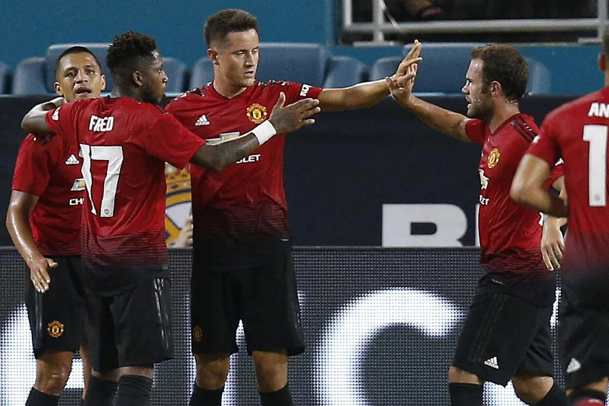 Manchester United, Real Madrid, International Champions Cup 2018