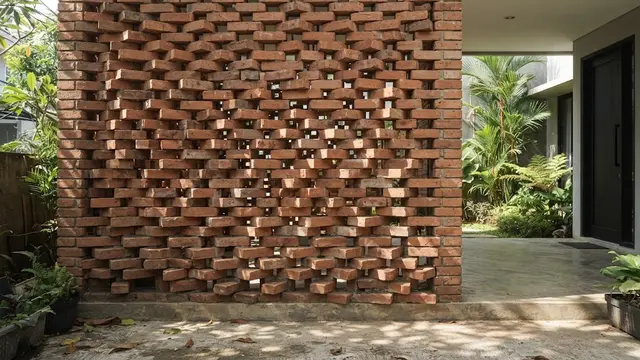 Inspirasi Dinding Bata Berongga untuk Ventilasi Rumah Minimalis