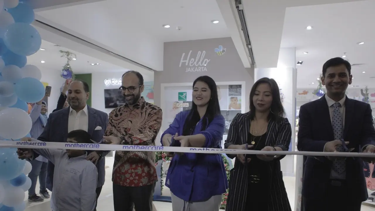 Gerai perlengkapan ibu dan anak mothercare