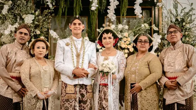 Penampilan Amanda, Putri Christian Gonzales saat Menikah dengan Rontini . Dok. @djanjisoetji.photography