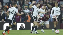 Aston Villa berhasil melanjutkan tren positifnya dengan mengalahkan Fulham di kandang sendiri. (AP Photo/Rui Vieira)