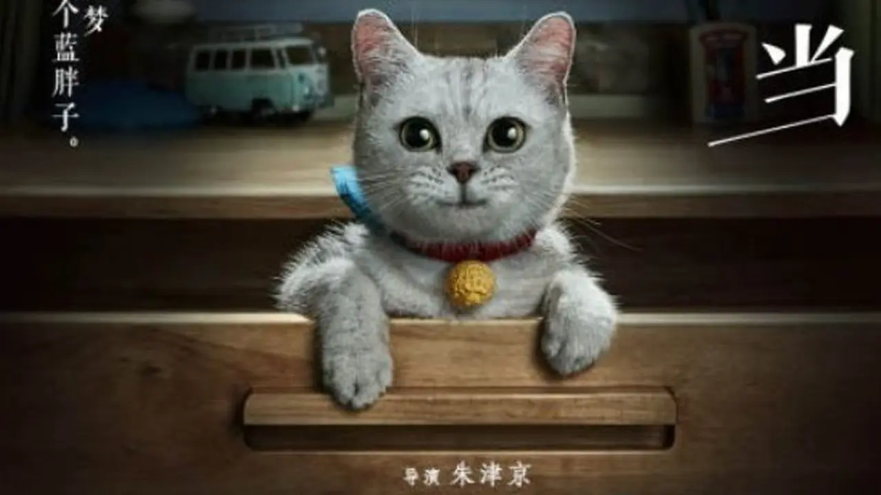 Film Doraemon Versi Tiongkok Pakai Kucing Sungguhan