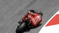 Pembalap Ducati Corse, Pecco Bagnaia di MotoGP Italia. (Twitter/Pecco Bagnaia)