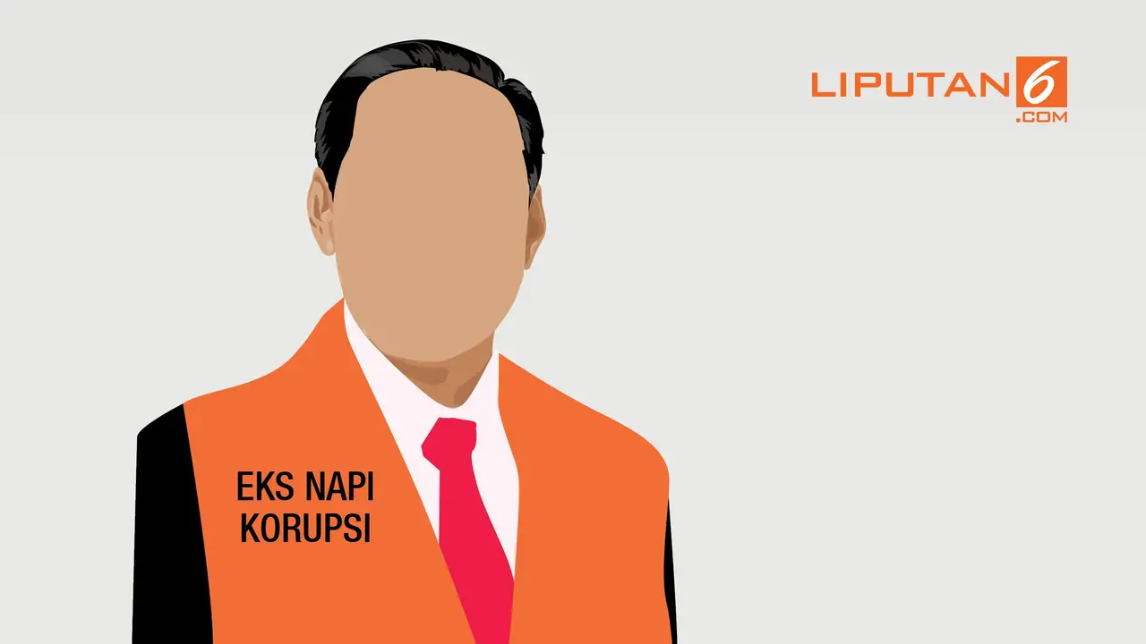 Banner Infografis Caleg-Caleg Eks Napi Koruptor