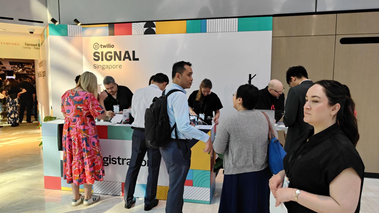 Twilio menggelar Signal 2023 di Singapura.