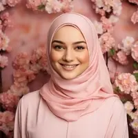 Ilustrasi muslimah senyum, Islami. (Photo Copyright by Freepik)