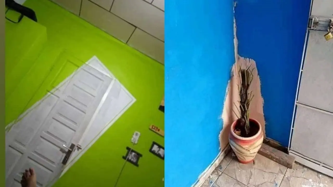 6 Potret Rumah dengan Cat Tidak Biasa Ini Kelewat Unik, Bikin Heran