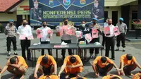 21 pengedar sabu di Mojokoerto ditangkap (Dian Kurniawan/Liputan6.com)