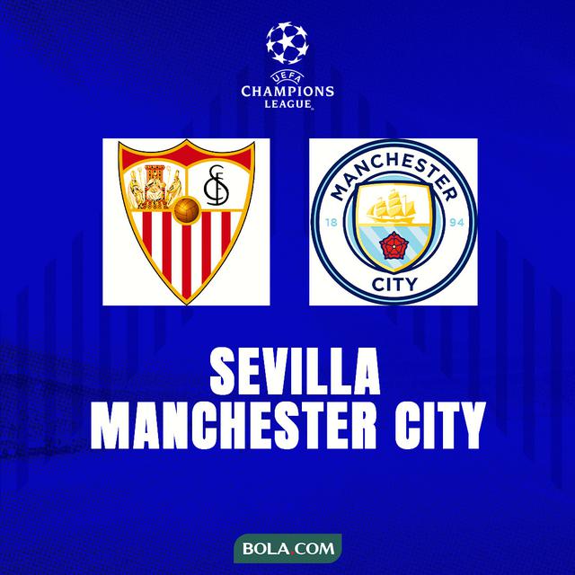 Prediksi Liga Champions - Sevilla Vs Man City