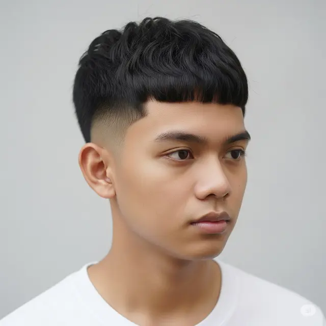 Model Rambut Keriting Pria. Foto: Gemini