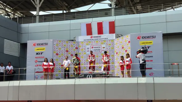 Lucky Hendriansya dari AHRT menjuarai race 1 ARRC 2019 kelas AP250