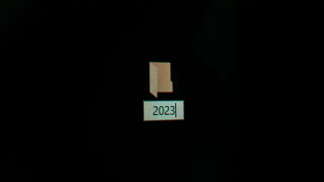 Ilustrasi akhir tahun 2023