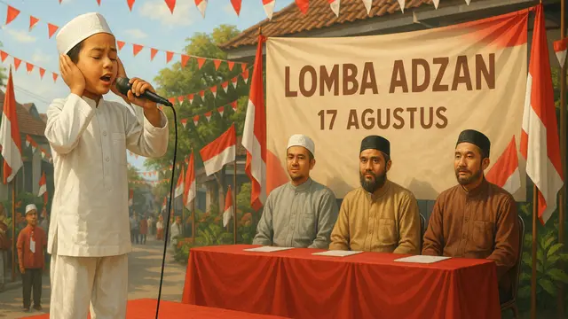 Rekomendasi Lomba Islami 17 Agustus/Ilustrasi gambar oleh AI